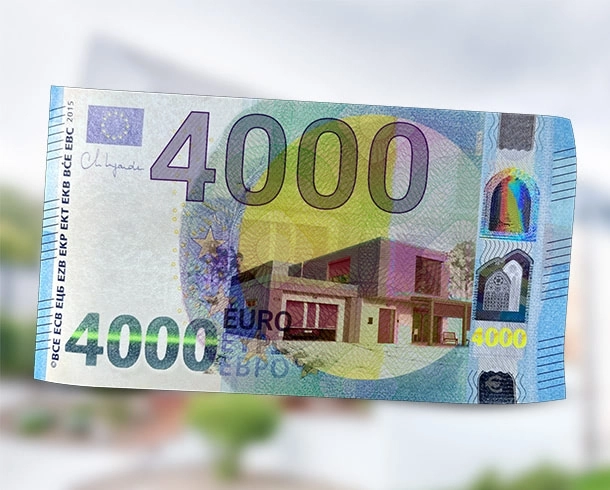 Erhalten Sie 4000 Euro von Ihrem Einkauf zurück