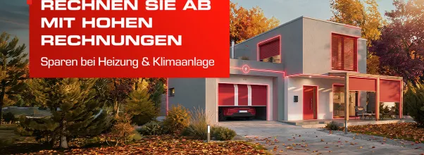 Sparen bei Heizung & Klimaanlage 