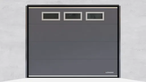 Edelstahlelemente und Verglasung 302